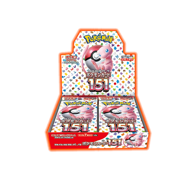 151 Pokemon Japanese Booster Box