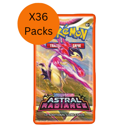 X36 Astral Radiance Pokemon Booster Packs