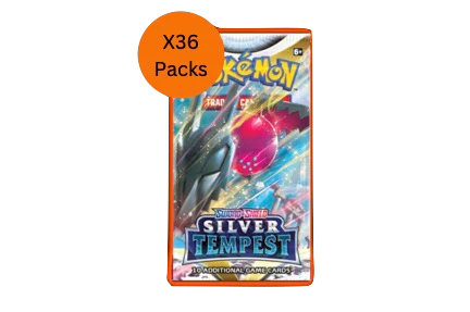 X36 Silver Tempest Pokemon Booster Pack