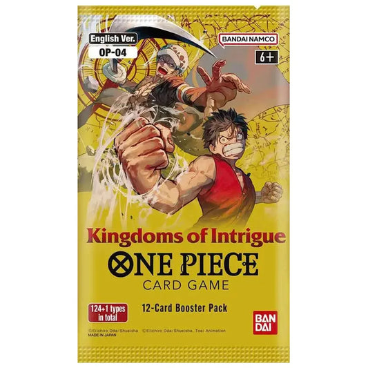 Kingdom Of Intrigue One Piece English Booster Pack OP04