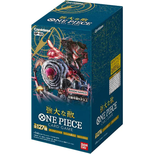 Mighty Enemies One Piece Booster Box OP-03 Japanese