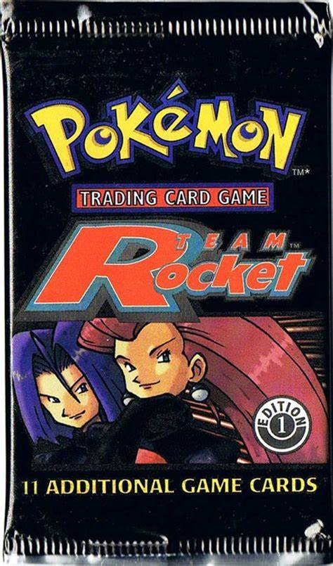 Team Rocket 1st Edition Booster Pack (Box Fresh)